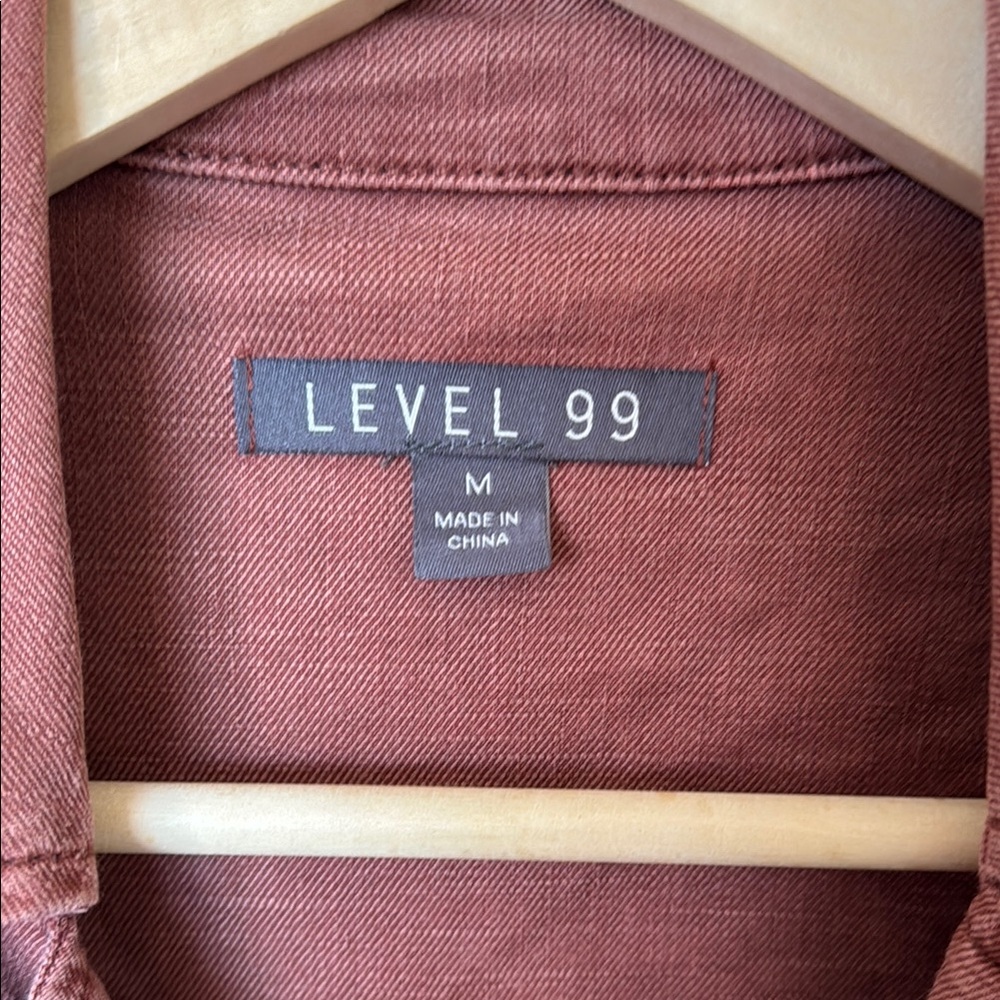 Level 99 Rust Color Moto Jacket - Picture 2 of 7